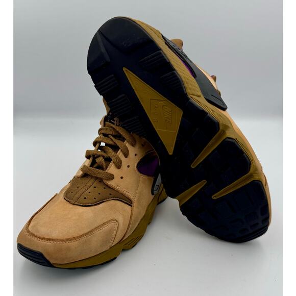 Nike Air Huarache LE \'Praline\' Brown/Purple DH8143-201 Men\'s Sz 11 # 306 main image 7
